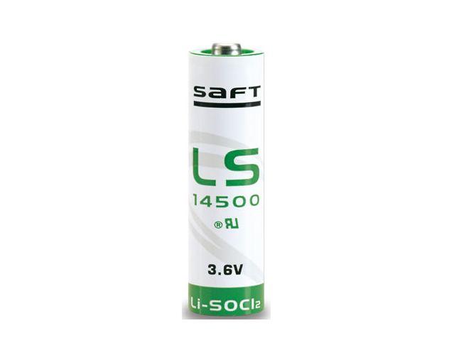 Lithium AA 3,6V; u/flige --60 til +45 Gr.