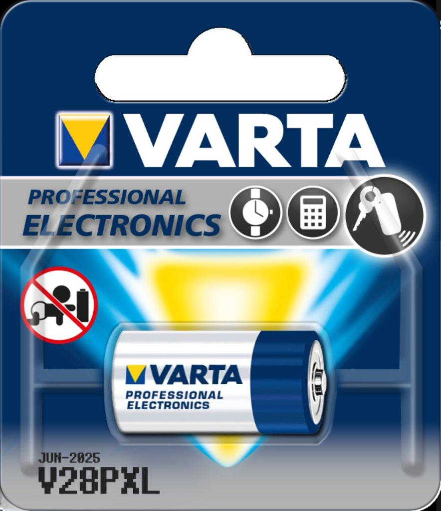 Varta batteri V28PXL lithium 6V; 170mAh; Ø13x25,1mm 2/CR1/3N - 2CR11108