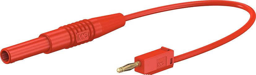Adapterledning PVC 15cm rød AK205/410-BK