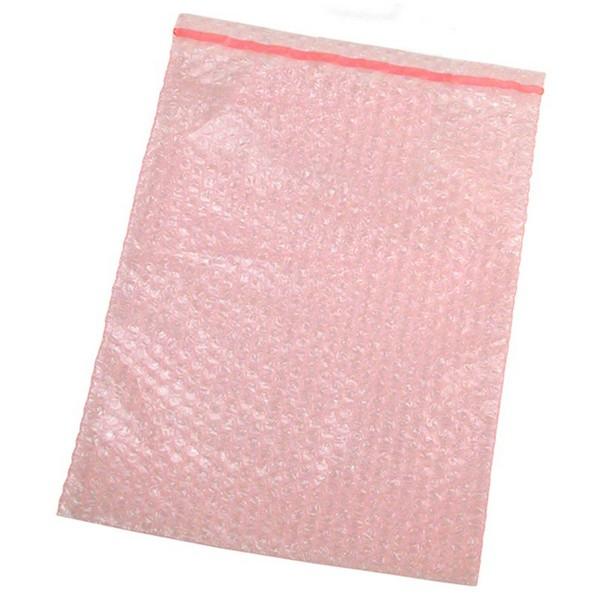 Pink bobbelpose ESD 180x235mm 
