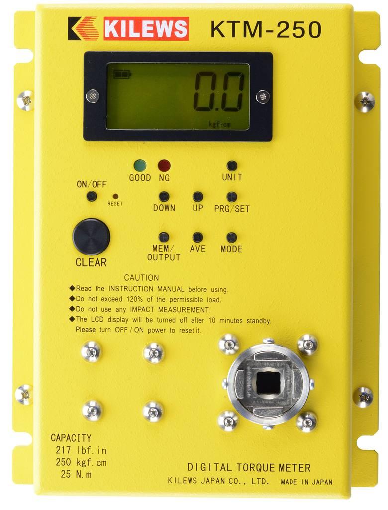 Digital torquemeter 0,3-25Nm inkl. AJ-250 CE