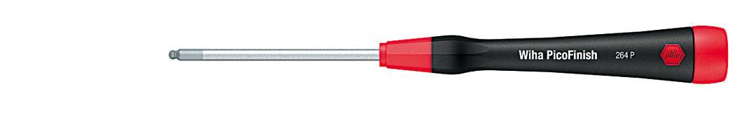 Wiha PicoFinish® skruetrækker Sekskant med kuglehoved 1.3 mm x 0.05 x 40 mm (42431)