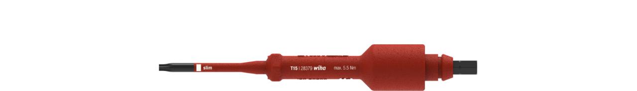 Wiha Udskiftelig klinge electric TORX® til momentskruetrækker med tværgreb electric T15 (38931)