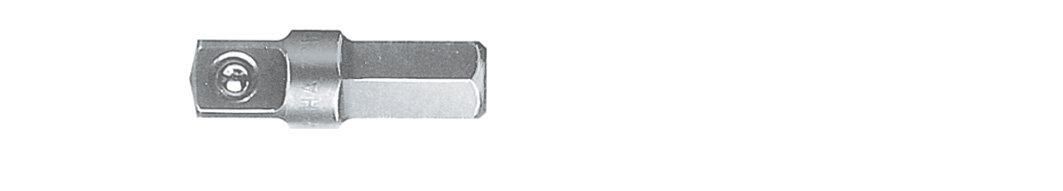 Wiha Værktøjsskaft med kugle Indvendig firkant, Indvendig sekskant 1/4 C6,3 (01933)