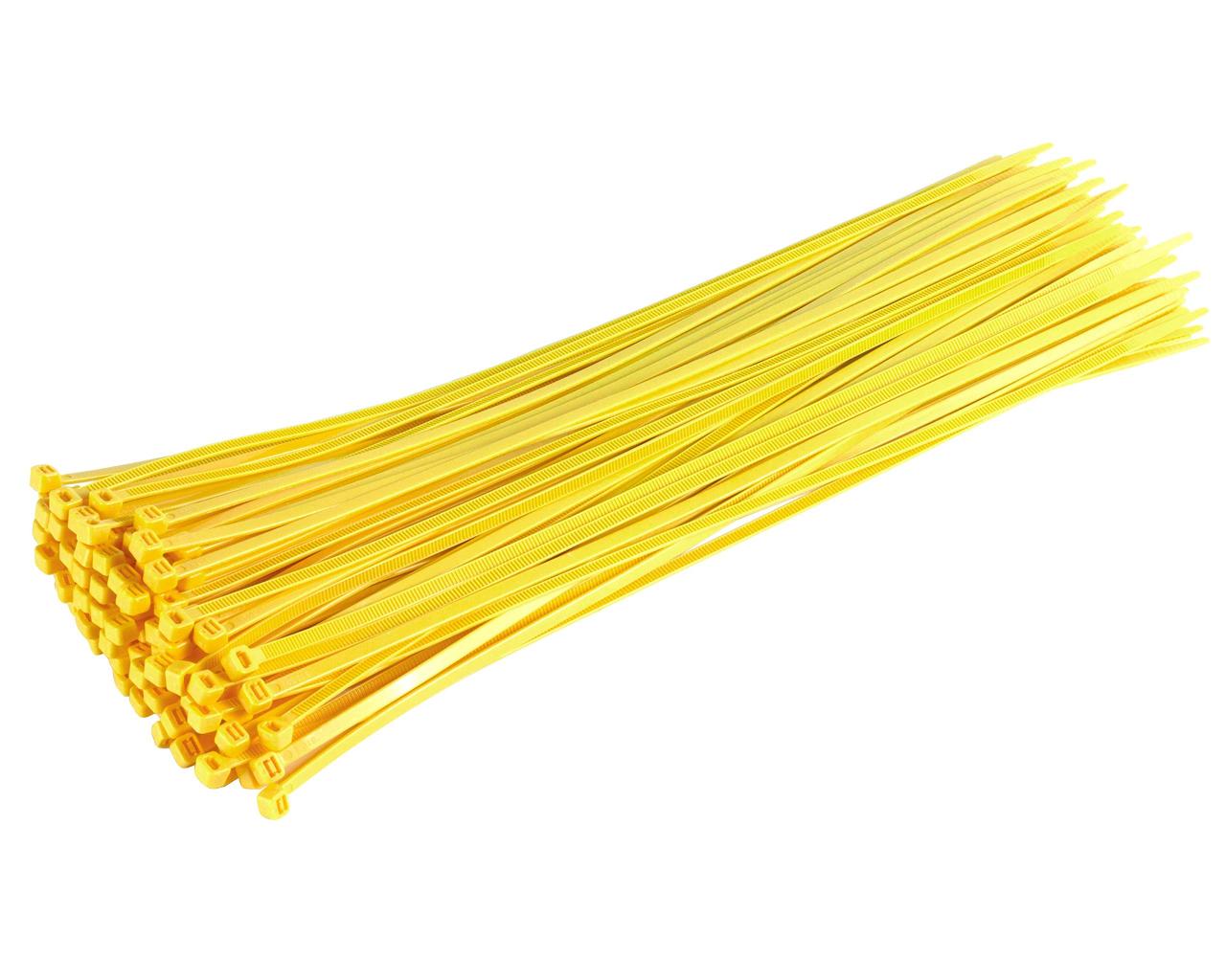 Kabelbinder gul 2,5 x 200mm 