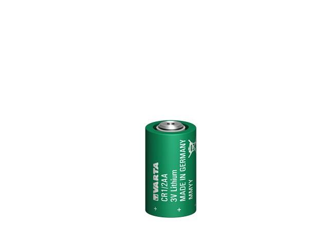 Varta batteri CR1/2AA lithium 3V; 970mAh; længde 50mm