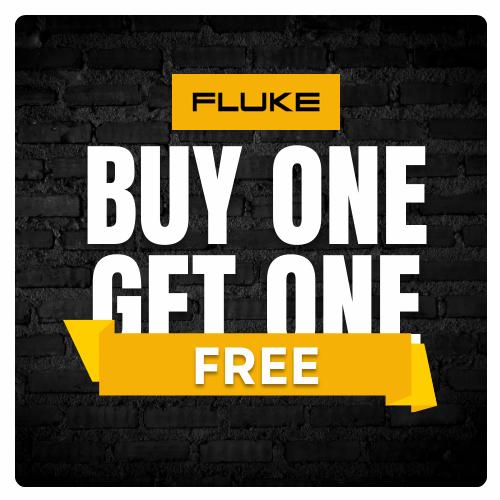 Fluke Buy One Get One Free promotion banner