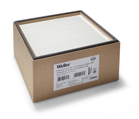 Filtersæt: Kompakt filterpartikelfilter H13 og granulært aktivt kulfilter med 10 F7 forfiltre til Zero Smog TL