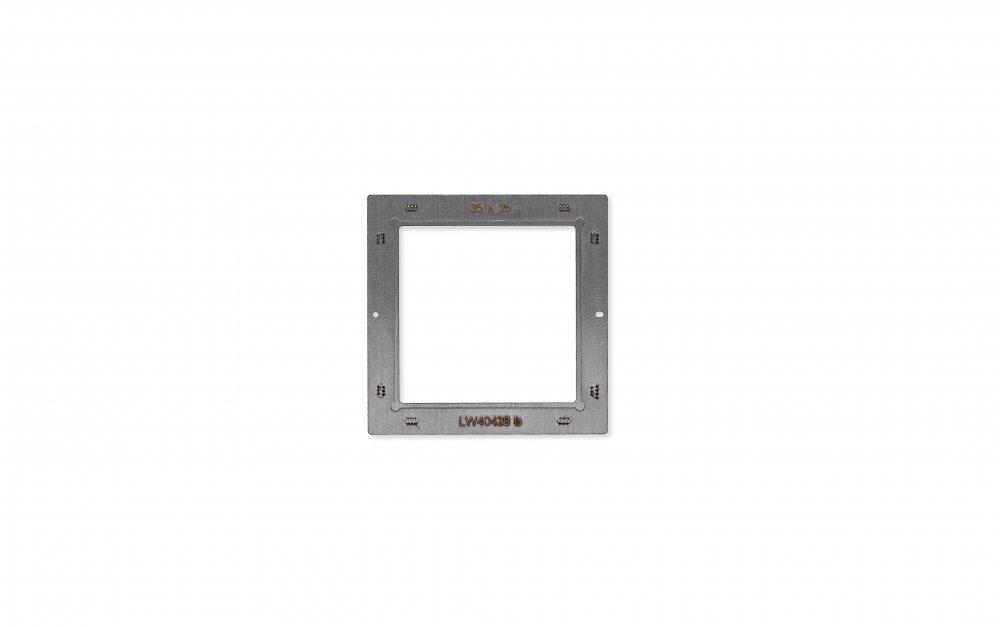 Frame CSP/QFN 10x11mm for mini oven / fixture 27*27