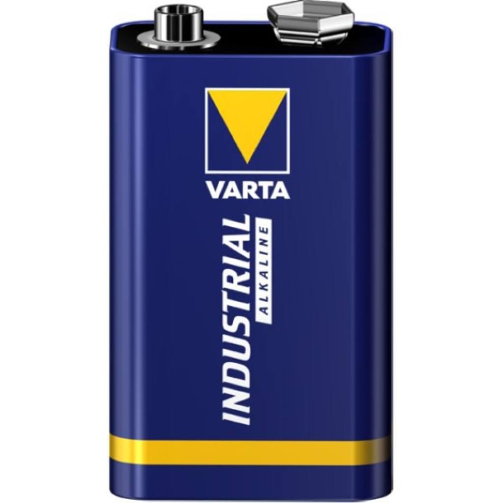 Varta batteri Industrial 6LR61 9V; 26,5x17,5x48,5mm 6LR61